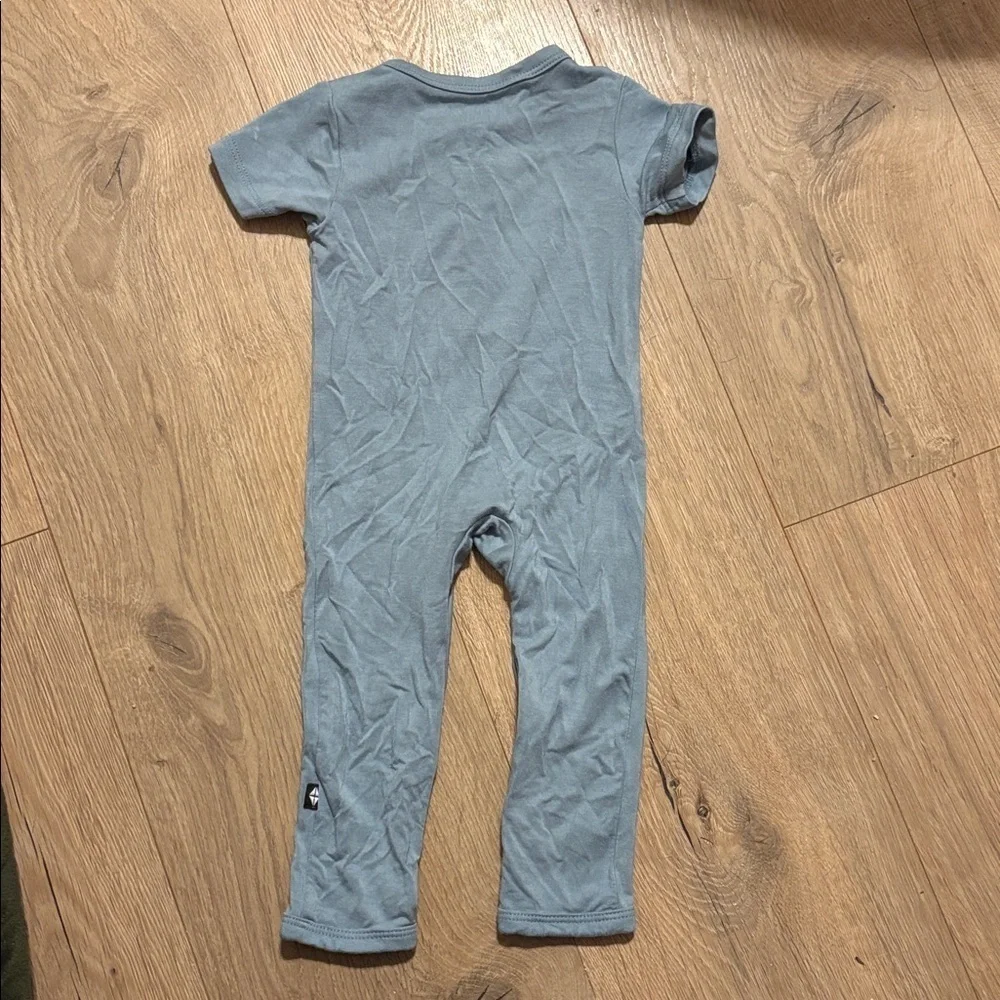 Kyte Dusty Blue Short sleeved romper. Never worn. Washed once.